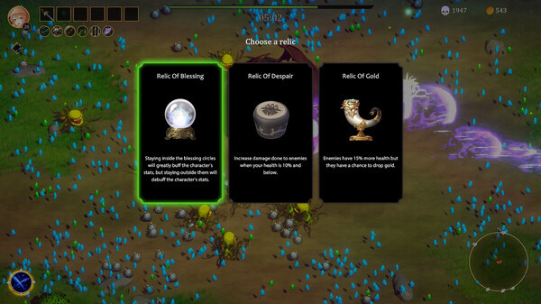 Игра Beautiful Mystic Survivors, скриншот