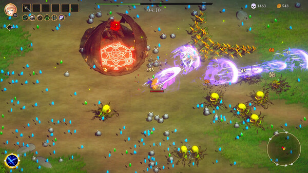Игра Beautiful Mystic Survivors, скриншот