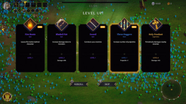 Игра Beautiful Mystic Survivors, скриншот