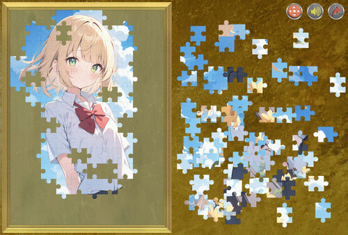 Игра Beauty Jigsaw, скриншот