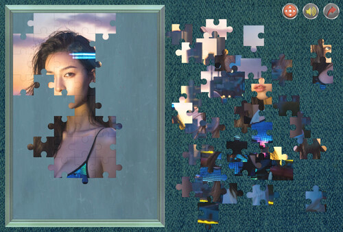 Игра Beauty Jigsaw, скриншот