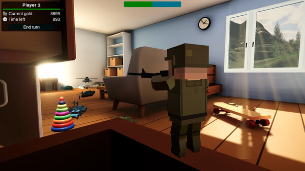 Игра Bedroom Battlegrounds, скриншот