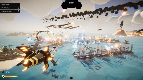 Игра Bee Island, скриншот