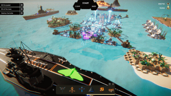 Игра Bee Island, скриншот