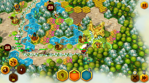 Игра BeeFense BeeMastered, скриншот