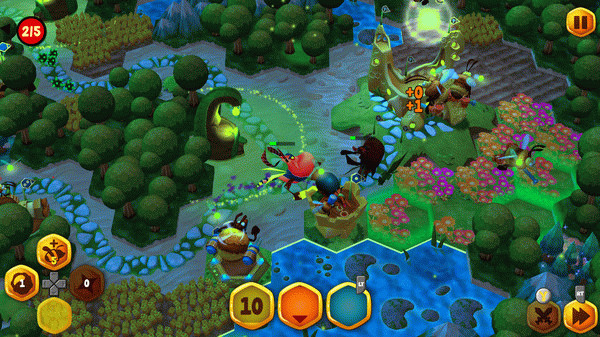 Игра BeeFense BeeMastered, скриншот