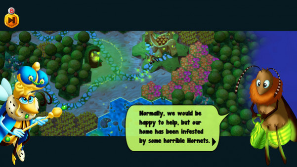 Игра BeeFense BeeMastered, скриншот