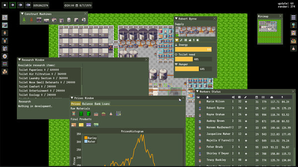 Игра Beer Factory Crew, скриншот