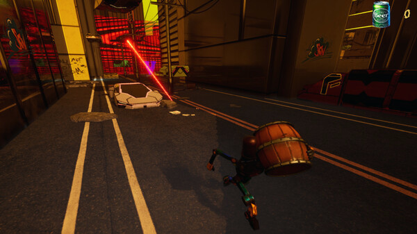 Игра Beer Runner, скриншот