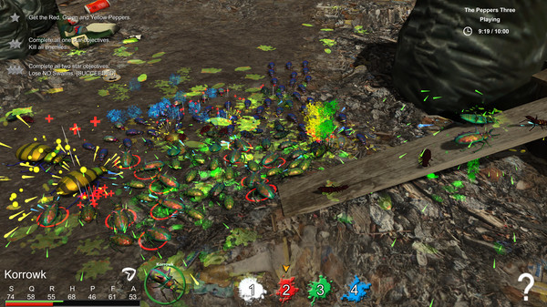 Игра Beetle Uprising, скриншот
