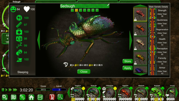 Игра Beetle Uprising, скриншот