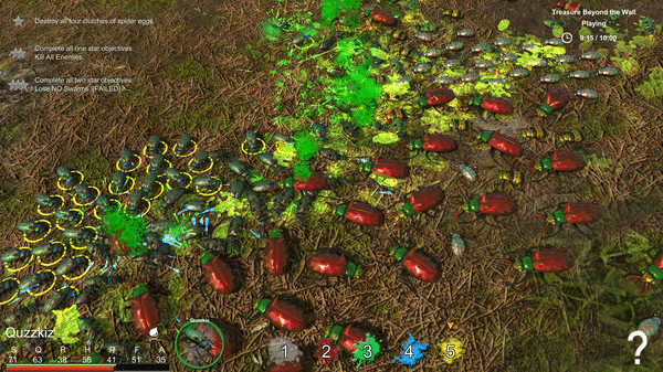 Игра Beetle Uprising, скриншот
