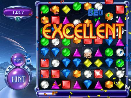Игра Bejeweled 2 Deluxe, скриншот