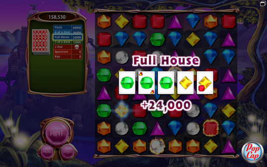 Игра Bejeweled 3, скриншот