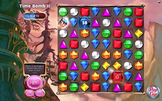 Игра Bejeweled 3, скриншот