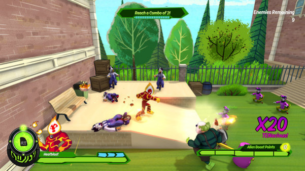 Игра Ben 10, скриншот
