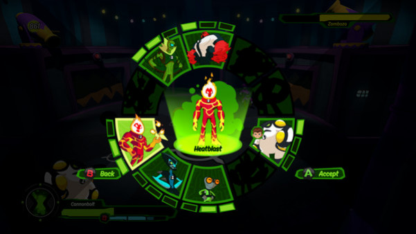 Игра Ben 10, скриншот