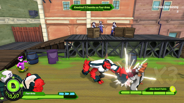 Игра Ben 10, скриншот