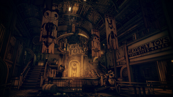 Игра Bendy and the Dark Revival, скриншот