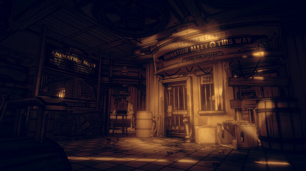 Игра Bendy and the Dark Revival, скриншот