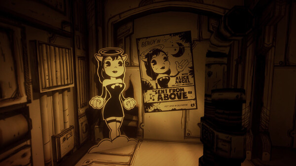 Игра Bendy and the Ink Machine, скриншот