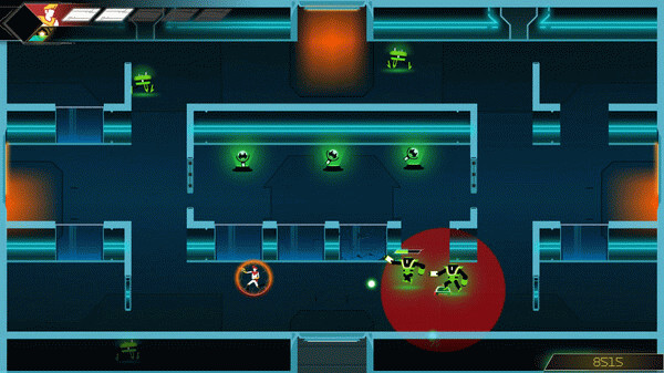Игра Berzerk: Recharged, скриншот