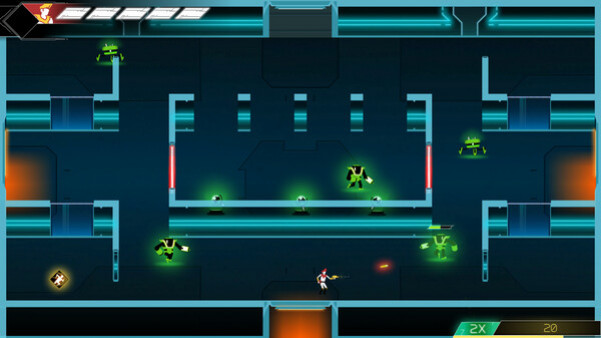 Игра Berzerk: Recharged, скриншот
