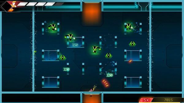 Игра Berzerk: Recharged, скриншот
