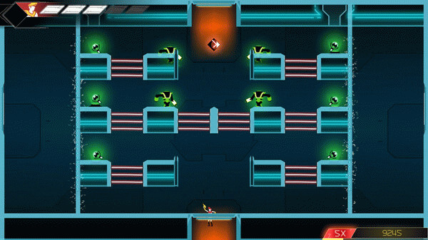 Игра Berzerk: Recharged, скриншот