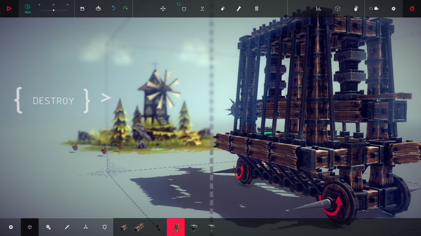 Игра Besiege, скриншот