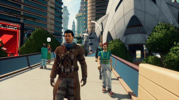 Игра Beyond a Steel Sky, скриншот