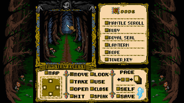 Игра Beyond Shadowgate, скриншот