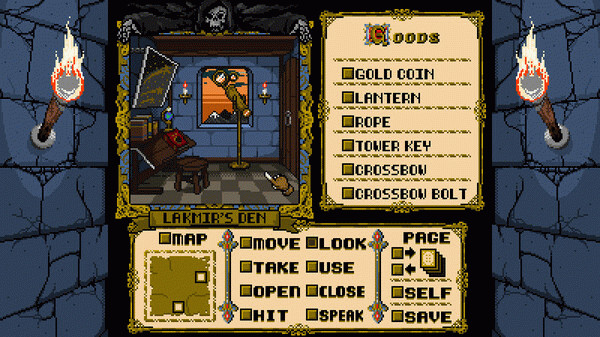 Игра Beyond Shadowgate, скриншот