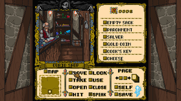 Игра Beyond Shadowgate, скриншот
