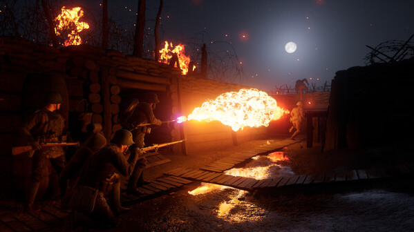 Игра Beyond The Wire, скриншот