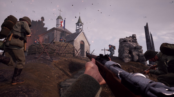 Игра Beyond The Wire, скриншот