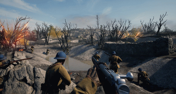 Игра Beyond The Wire, скриншот