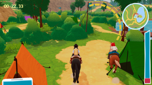 Игра Bibi & Tina - New adventures with horses, скриншот