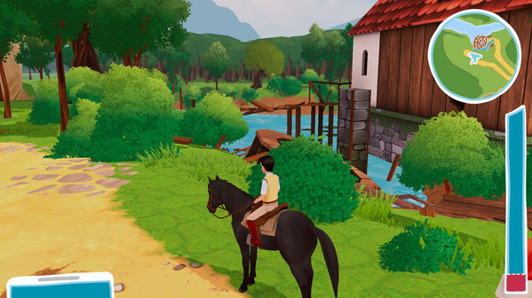 Игра Bibi & Tina - New adventures with horses, скриншот