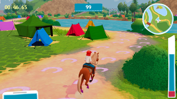 Игра Bibi & Tina - New adventures with horses, скриншот