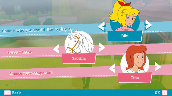 Игра Bibi & Tina - New adventures with horses, скриншот