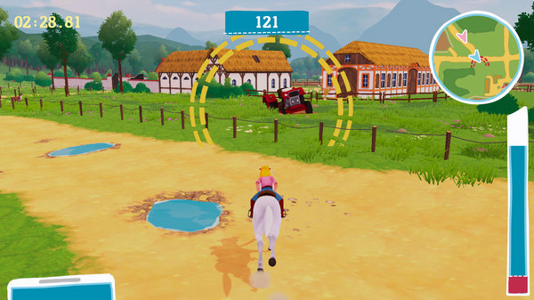 Игра Bibi & Tina - New adventures with horses, скриншот