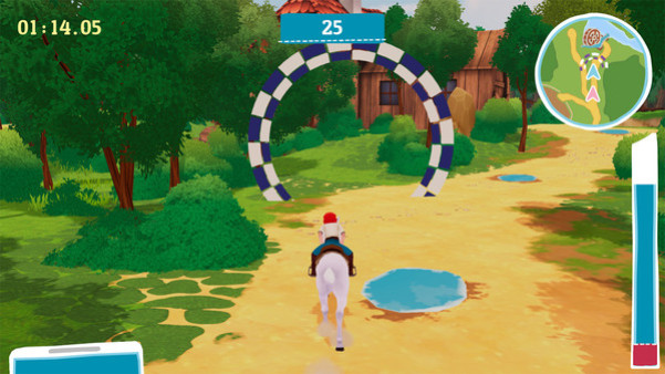 Игра Bibi & Tina - New adventures with horses, скриншот