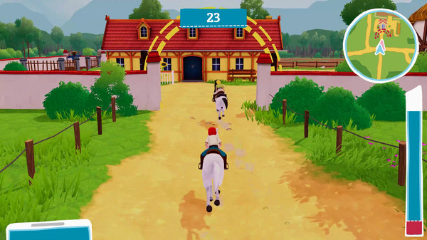 Игра Bibi & Tina - New adventures with horses, скриншот