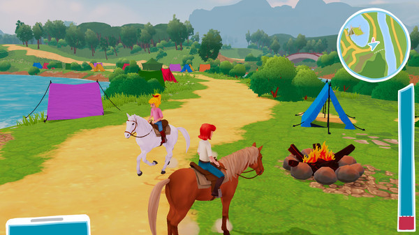 Игра Bibi & Tina - New adventures with horses, скриншот