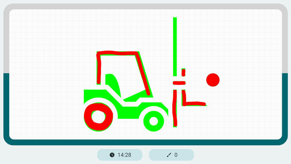 Игра BiColor - Vision Trainer, скриншот