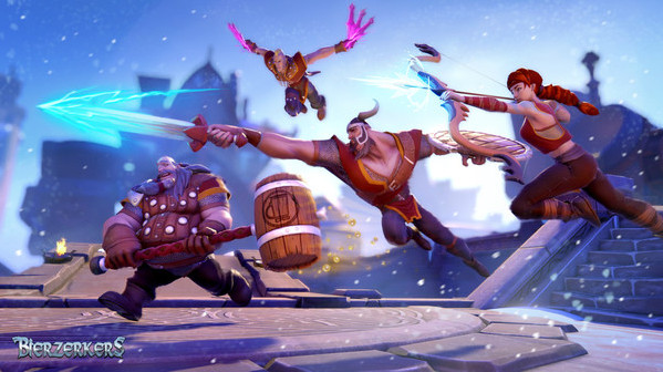 Игра Bierzerkers, скриншот