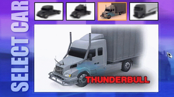 Игра Big Rigs: Over the Road Racing, скриншот
