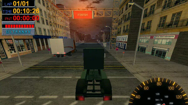 Игра Big Rigs: Over the Road Racing, скриншот