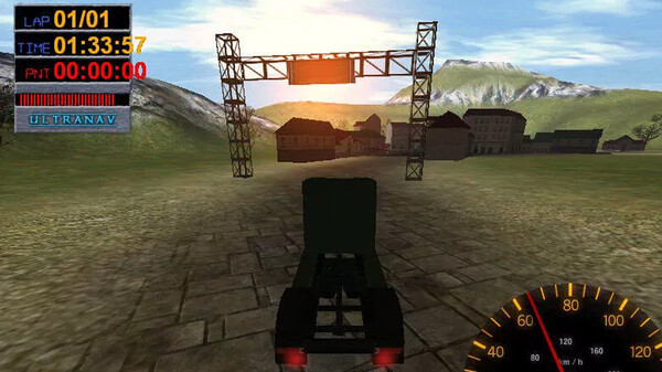 Игра Big Rigs: Over the Road Racing, скриншот